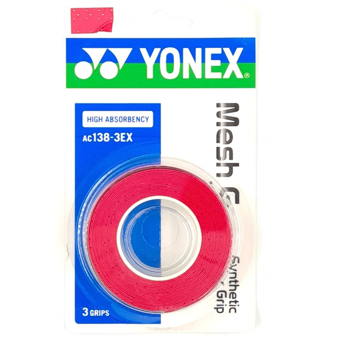 Omotávka YONEX Mesh Grap AC138 - cervená